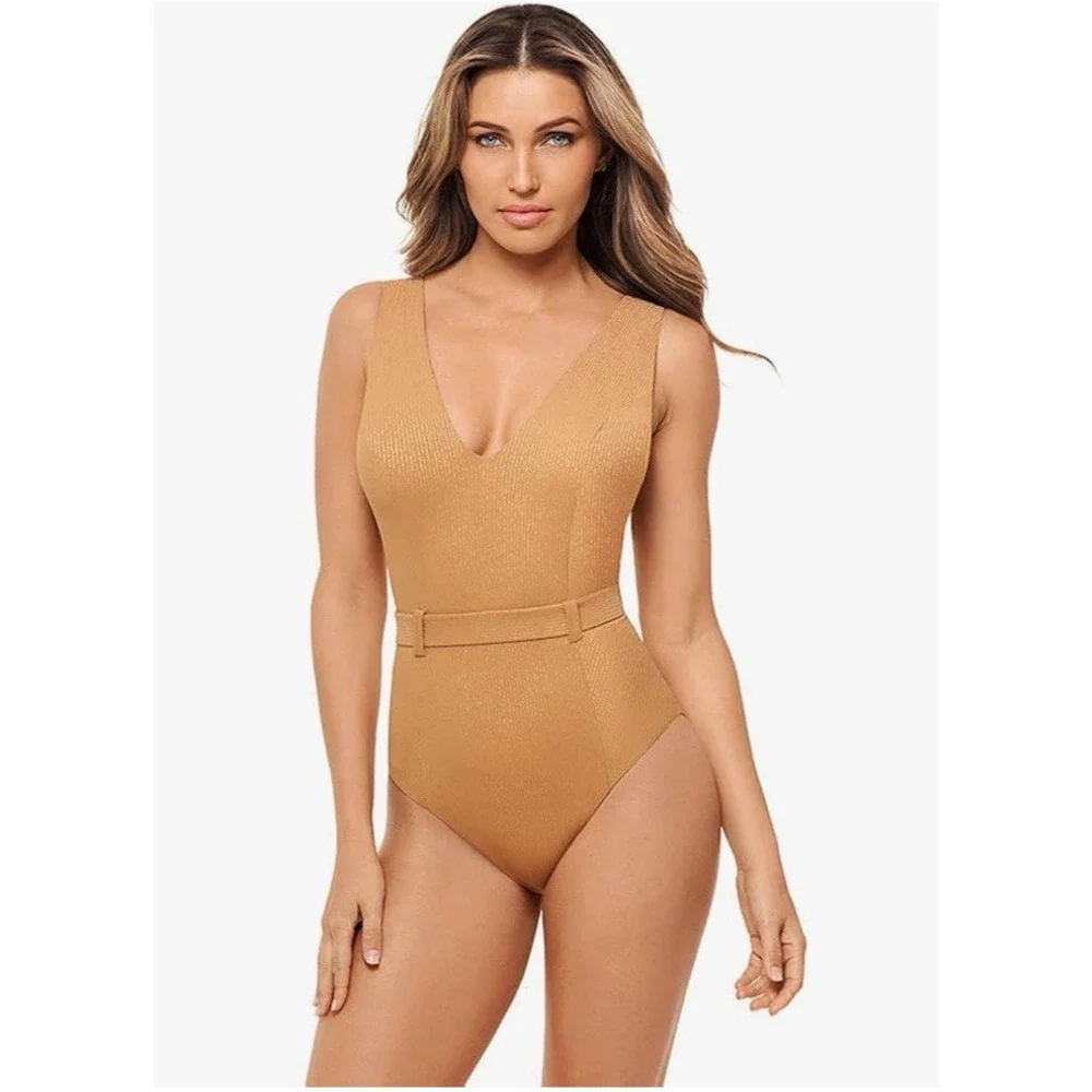 Amoressa Swimsuit 6 Sanskirt Kupa One Piece Birch Gold
